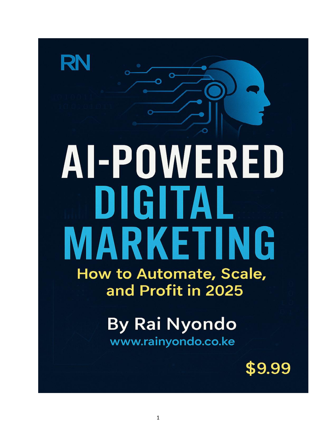 AI-POWERED DIGITAL MARKETING Book Cover