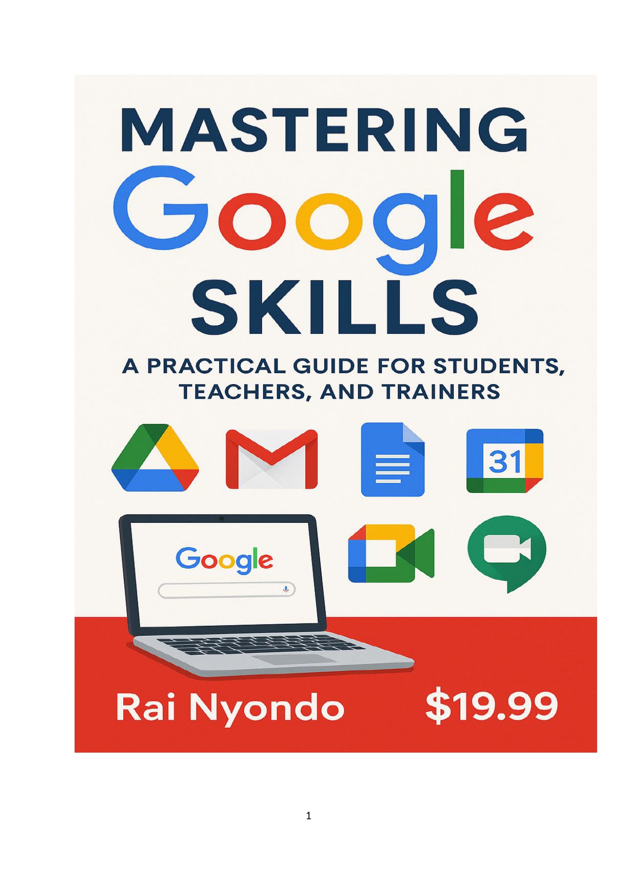 MASTERING GOOGLE SKILLS Book Cover