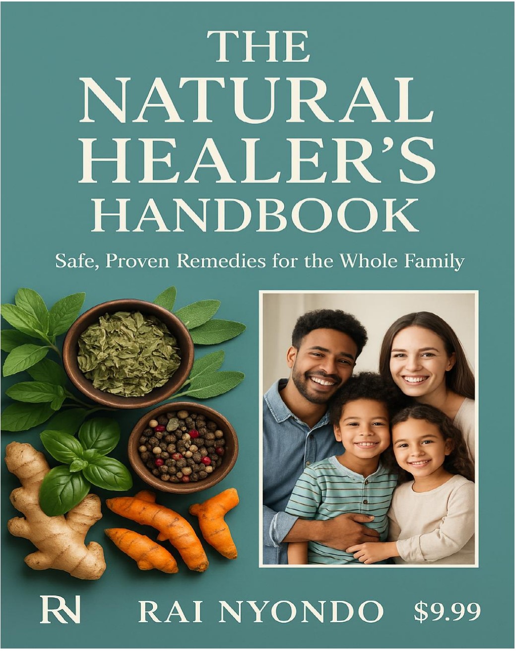 THE NATURAL HEALER'S HANDBOOK Book Cover