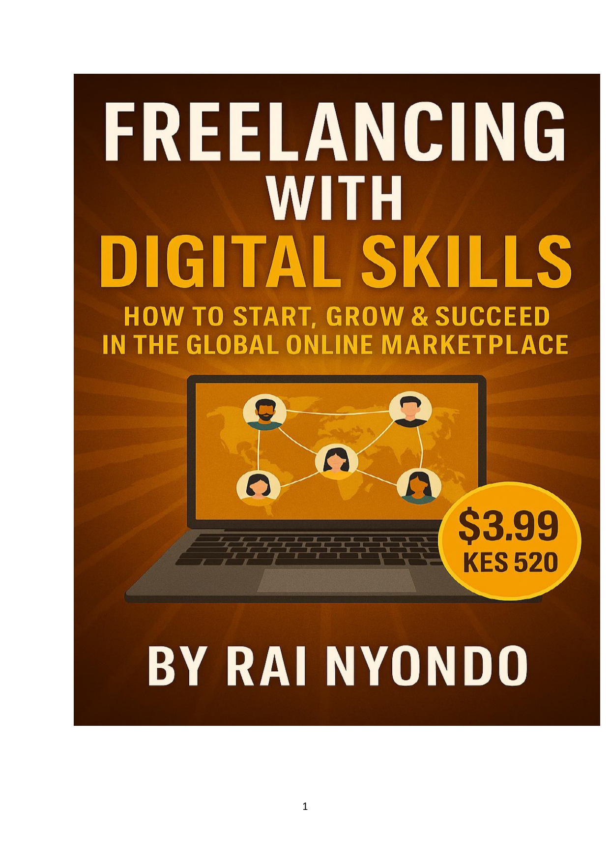 FREELANCING WITH DIGITAL SKILLS HOW TO START, GROW & SUCCEED IN THE GLOBAL ONLINE MARKETPLACE Book Cover