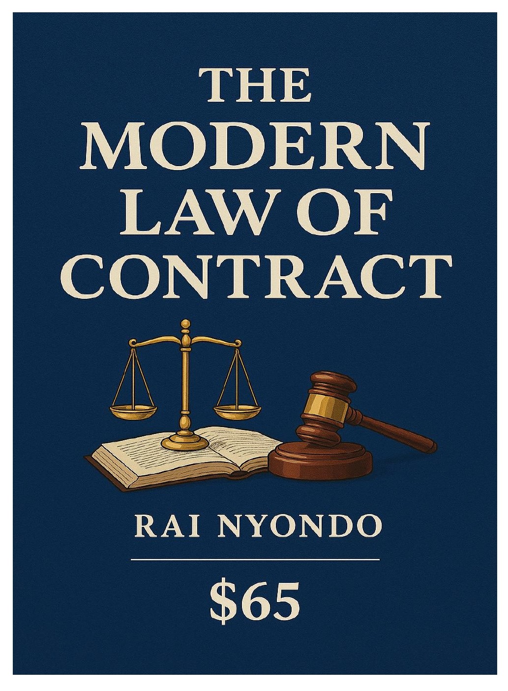 THE MODERN LAW OF CONTRACT Book Cover
