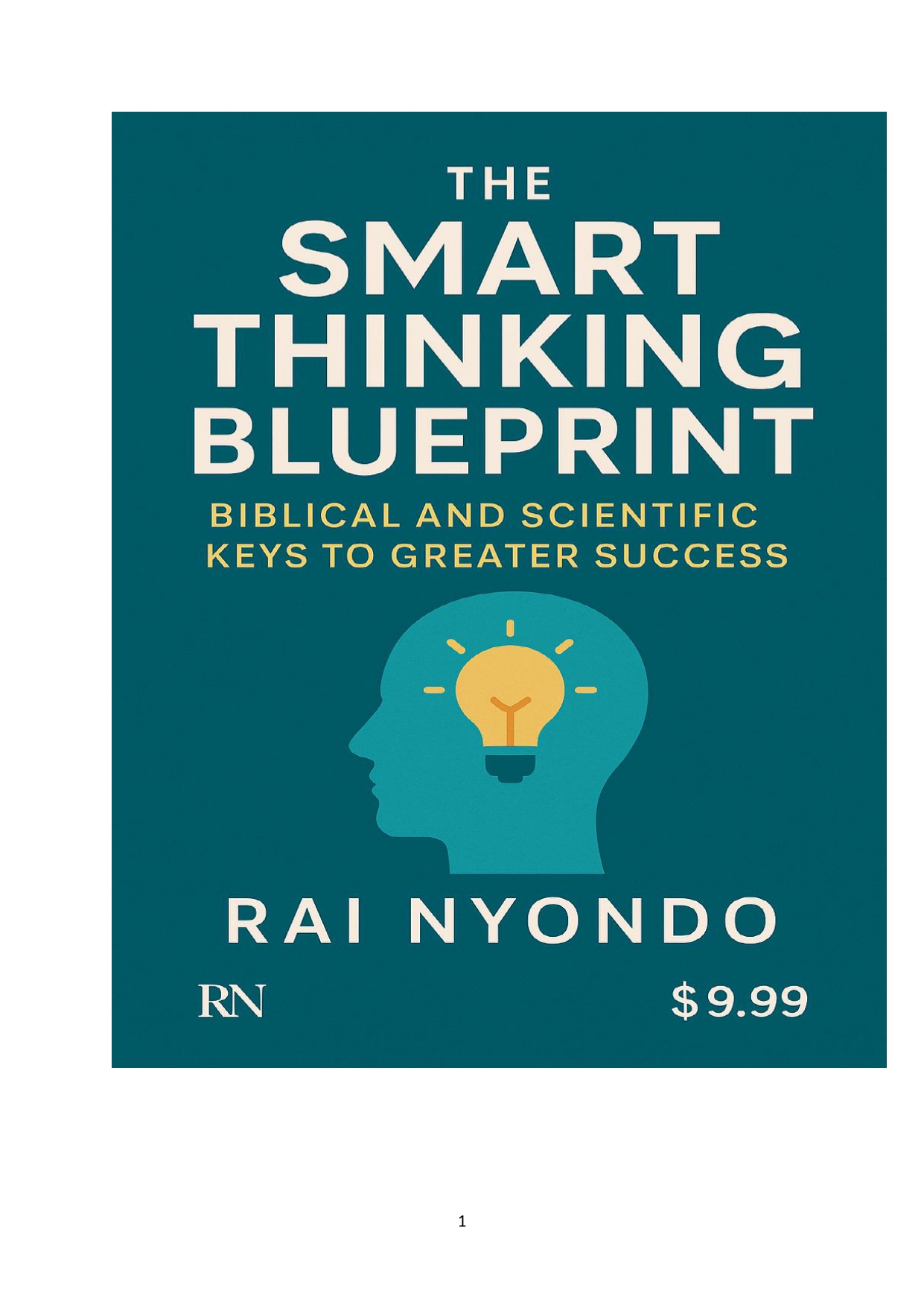 THE SMART THINKING BLUEPRINT Book Cover