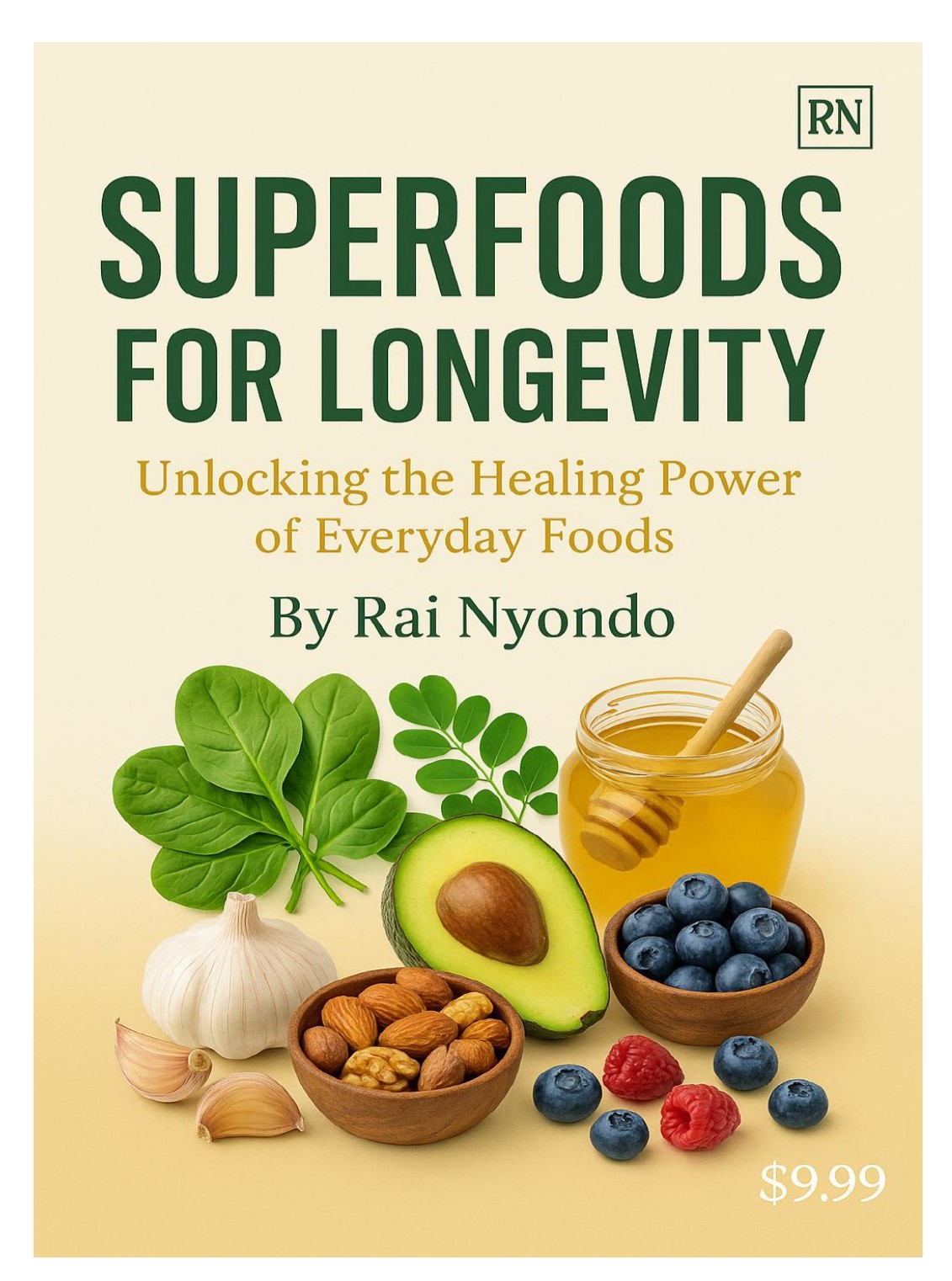 SUPERFOODS FOR LONGEVITY Book Cover